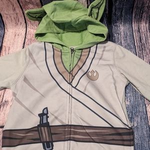Yoda Zip Front Hoodie